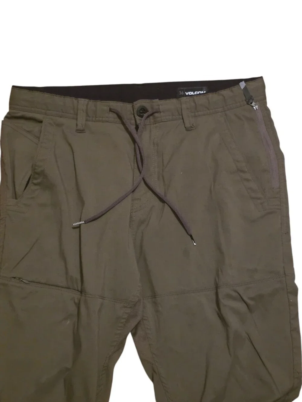 VOLCOM Stone Trail Master Hiking Tech Performance Cargo Pants Size 36/32